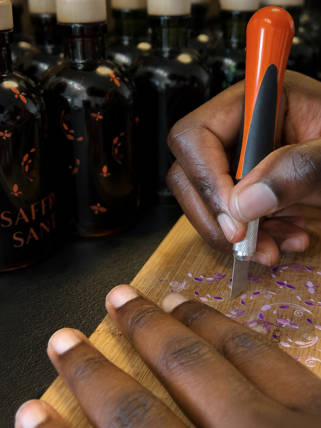 A brand shaped by the senses.